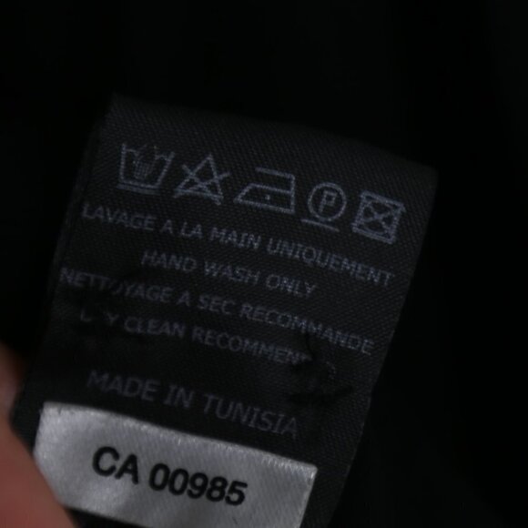 Isabel Marant Etoile Bateau Neckline Knee-Length Black Dress Size 40 - Picture 9 of 9